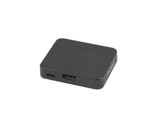 Lanberg Splitter video HDMI to 2X HDMI 4K, USB-C Port, Black SPV-HDMI-1002 Aдаптеры