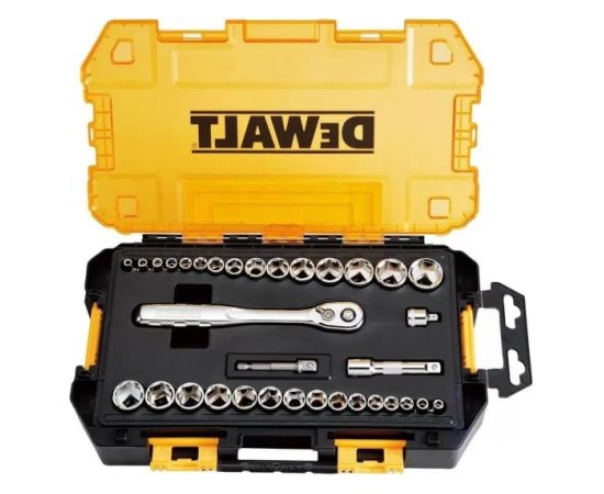 Uzgriežņa galviņu komplekts DeWalt DWMT45034-0; 34 gab. Mehāniskie instrumenti