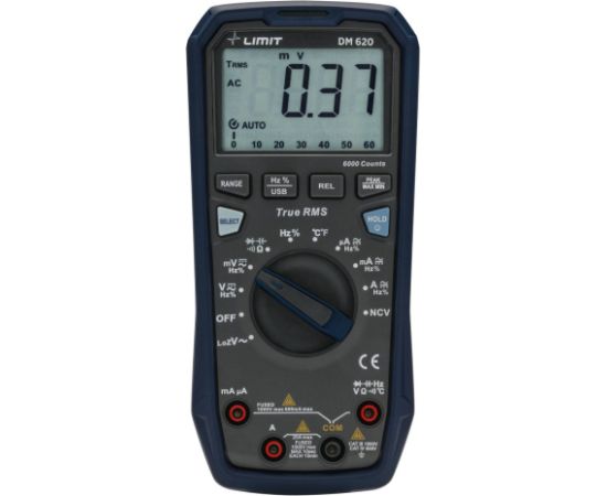 Multimetrs Limit DM 620 Mērinstrumenti, Attāluma un līmeņa mērītāji