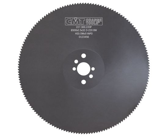 Griešanas disks metālam CMT 227; 200x1,8x32; Z160; 5° Zāģripas