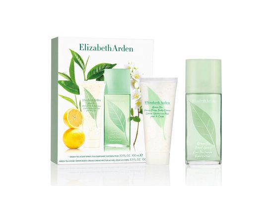 Elizabeth Arden Green Tea Dárková sada EDT 100 ml a tělový krém 100 ml 100ml Dāvanu komplekti