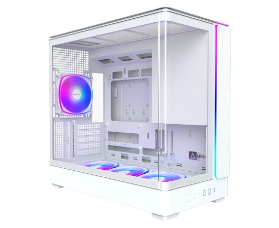 Case MONTECH micro ATX/Mini-ITX White Midi Tower PC KING 15 PRO KING15PRO(W) Корпуса