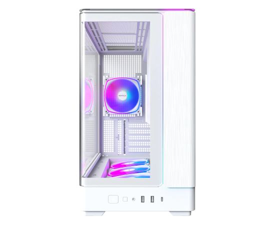 Case MONTECH micro ATX/Mini-ITX White Midi Tower PC KING 15 PRO KING15PRO(W) Корпуса