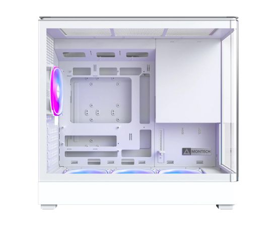 Case MONTECH micro ATX/Mini-ITX White Midi Tower PC KING 15 PRO KING15PRO(W) Корпуса
