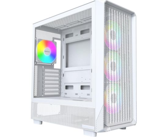 Case MONTECH X5 MidiTower Case product features Transparent panel Not included Colour White X5(W) Корпуса