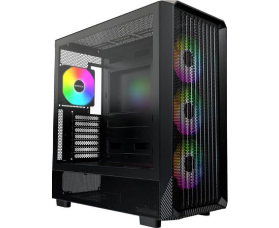 Case MONTECH X5 MidiTower Case product features Transparent panel Not included Colour Black X5(B) Корпуса