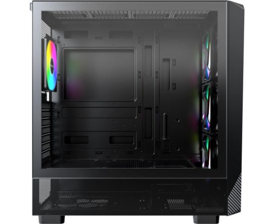 Case MONTECH X5 MidiTower Case product features Transparent panel Not included Colour Black X5(B) Корпуса