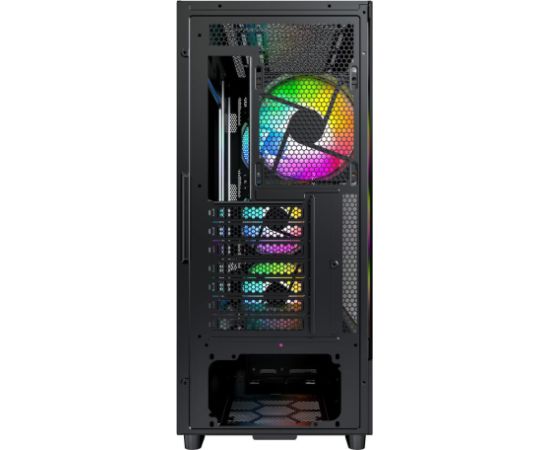Case MONTECH X5 MidiTower Case product features Transparent panel Not included Colour Black X5(B) Корпуса