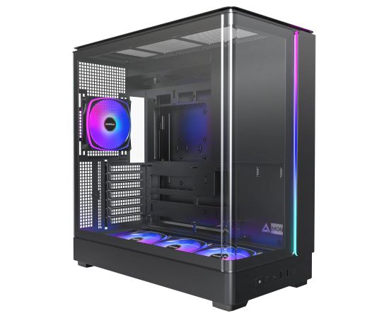 Case MONTECH micro ATX/Mini-ITX Black Midi Tower PC KING 45 PRO KING45PRO(B) Datoru korpusi