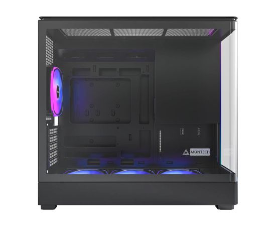 Case MONTECH micro ATX/Mini-ITX Black Midi Tower PC KING 15 PRO KING15PRO(B) Корпуса