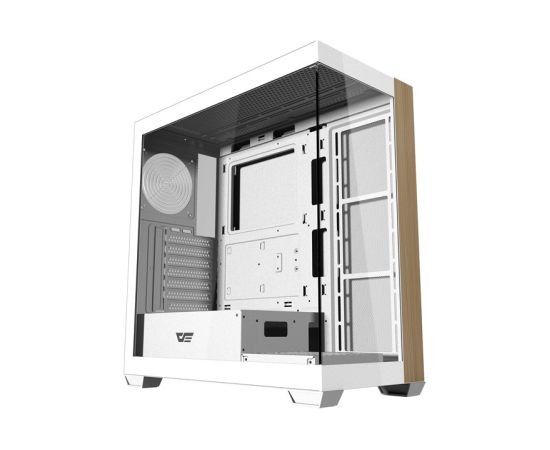 Darkflash DS900W computer case without fans (White) Datoru korpusi