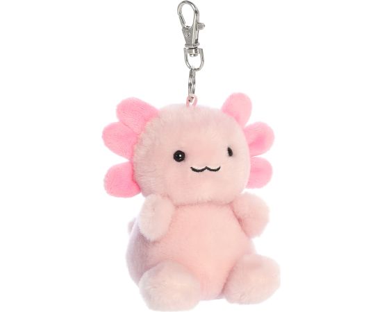 AURORA Palm Pals atslēgu piekariņš - Aksolotls, 10 cm Mīkstās rotaļlietas
