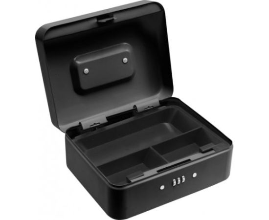 Vorel Kasetka na pieniądze czarna kluczyk 200x160x90mm (78624) Новости - Для офиса