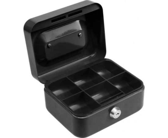 Vorel Kasetka na pieniądze czarna kluczyk 150x120x80mm (78620) Jaunumi - Birojam