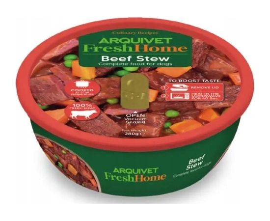 Arquivet Fresh Home Gulasz Wołowy 280g Suņu barība