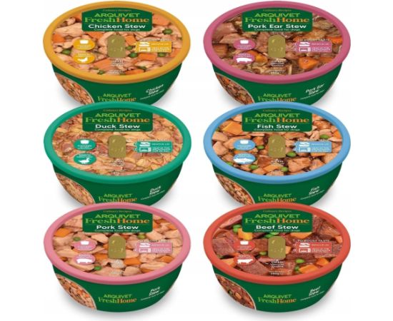 Arquivet Fresh Home Gulasze mix opakowań 6szt x280g Suņu barība