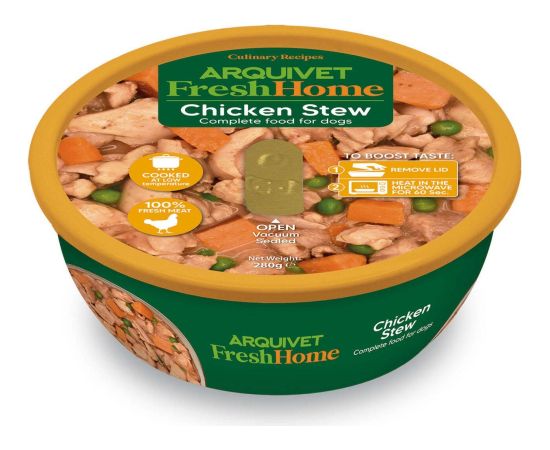 Arquivet Fresh Home Gulasz z Kurczaka 280g Suņu barība