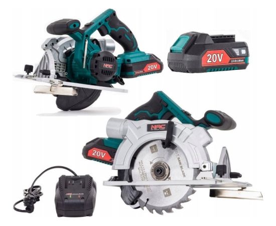 Pilarka tarczowa NAC NAC PILARKA TARCZOWA 20V 165mm   1x 2,0Ah Новинки Для дома и сада 