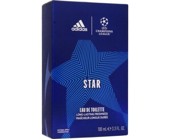 Adidas UEFA Champions League Star Edition EDT 100 ml Vīriešu Smaržas