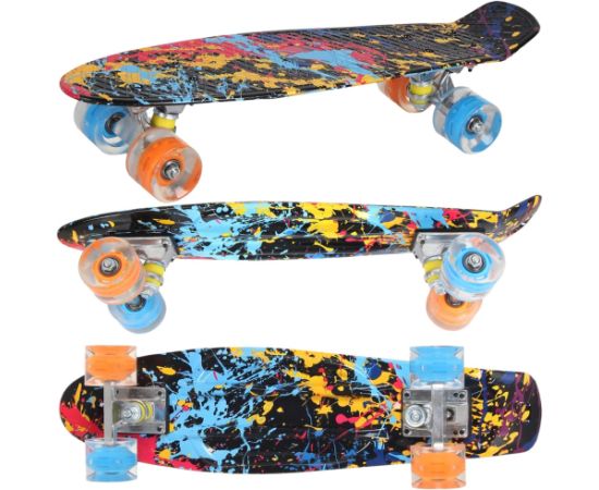 Penibords 22 collu Enero grafiti Skrituļdēļi, Penibordi, Longbordi