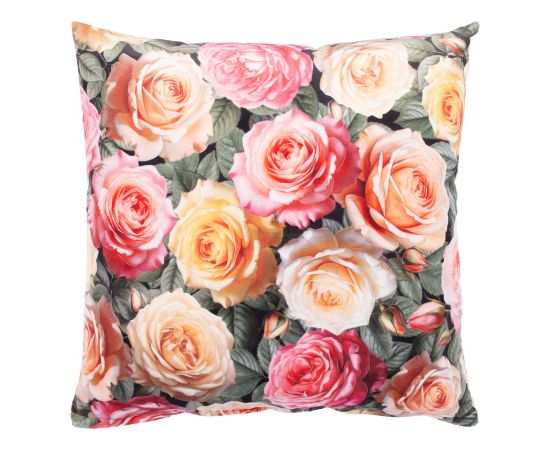 Spilvens HOLLY 45x45cm, romantiska roze Jaunumi -Dārzam