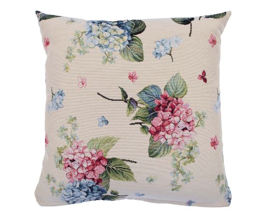 Spilvens HOLLY 45x45cm, hortenzijas Jaunumi -Dārzam