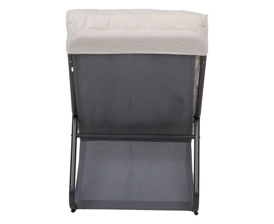 Rocking chair MARIS grey Dārza krēsli