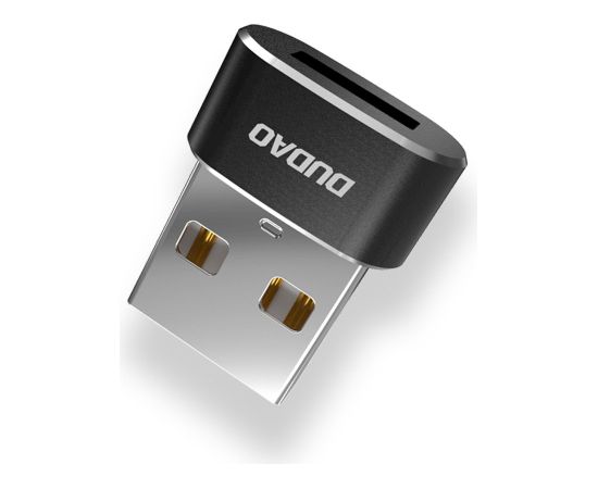 Переходник Dudao с USB Type-C на USB черный (L16AC черный) Новинки Компьютерная техника