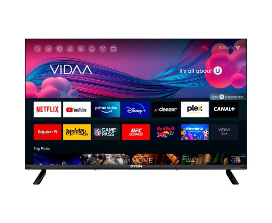 DYON SMART 40 VX-2, LED TV - 40 - black, FullHD, WLAN, Smart TV Телевизоры