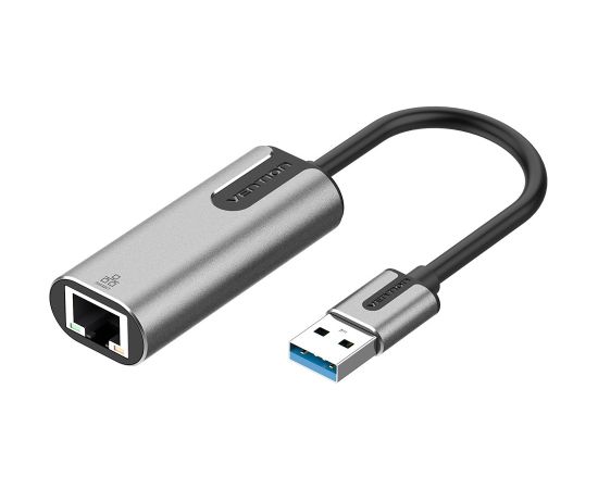 Vention USB 3.0-A to Gigabit Ethernet Adapter Gray 0.15M Aluminum Alloy Type Aдаптеры