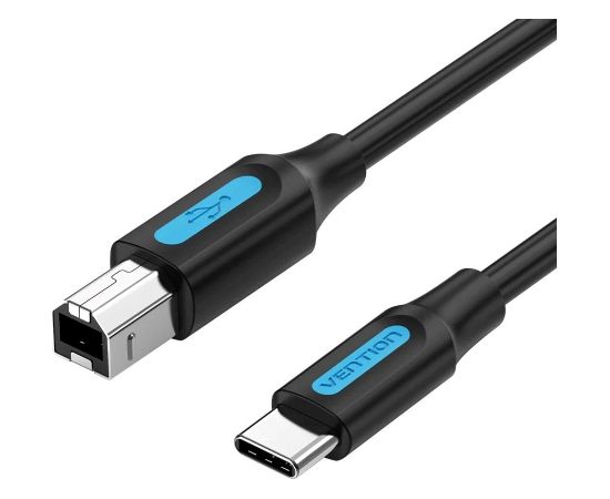 Vention USB 2.0 printer cable, male type C to male B, 1 m Дата USB-кабели