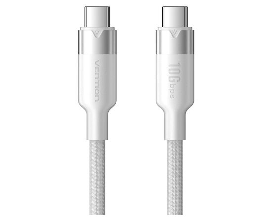 Vention USB 3.2 5A 10Gbps 1m WH USB-C to C cable Data USB kabeļi