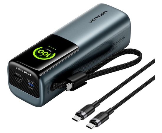 Powerbank Vention Powerhive Series 27000mAh 200W + kabel USB-C 240W Power Banks