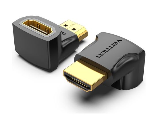 Vention HDMI 90 Degree Male to Female Adapter Black Aдаптеры