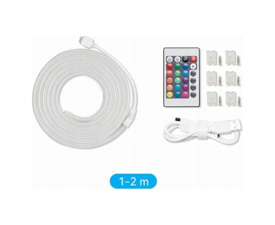 Taśma LED Vention Silicone Neon z pilotem IR zasilanie USB 5V 2m Декоративное освещение 