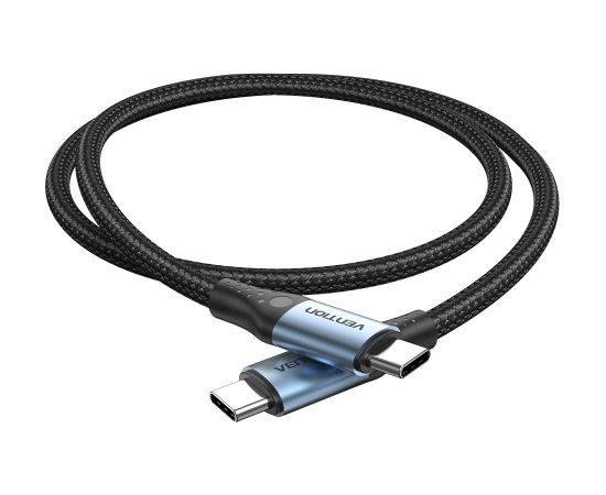 Vention USB 2.0 5A 240W 1.5m BLACK USB-C to C cable Data USB kabeļi
