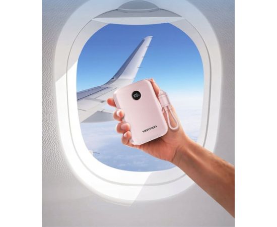 Powerbank Vention 20000mAh 2 x USB-C 1x USB-A z wyświetlaczem 22,5W niebieski Power Banks