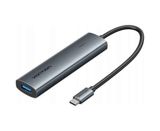 Hub 5w1 USB-C 3.0 Vention 0.15m USB / Type-C Hub