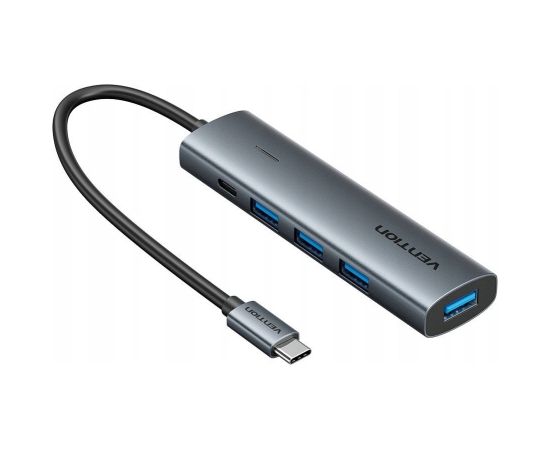 Hub 5w1 USB-C 3.0 Vention 0.15m USB / Type-C Hub