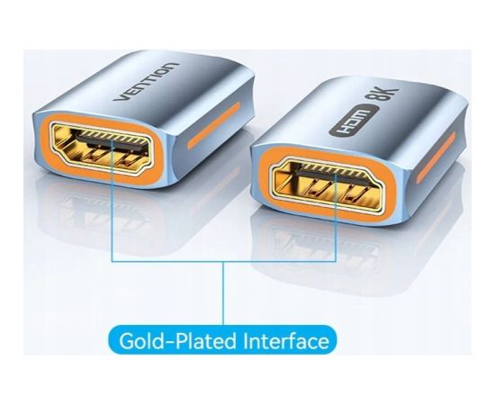 Złączka HDMI-HDMI Vention 8K@60Hz Aluminium Adapteri