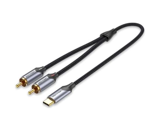 Kabel Audio Vention USB-C na 2RCA męski 1m Dažādi vadi