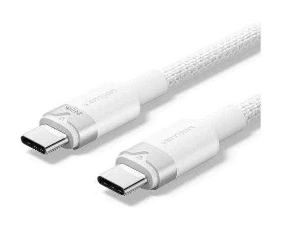 Vention USB 2.0 5A 240W 1m BK USB-C to C cable Data USB kabeļi