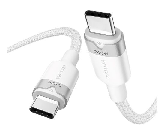 Vention USB 2.0 5A 240W 1m BK USB-C to C cable Data USB kabeļi