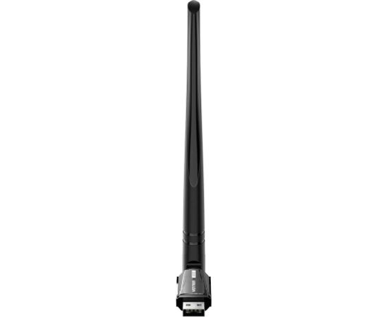 Karta sieciowa Vention AX300 USB Wi-Fi 6 2.4GHz z anteną czarny Wi-fi Adapteri