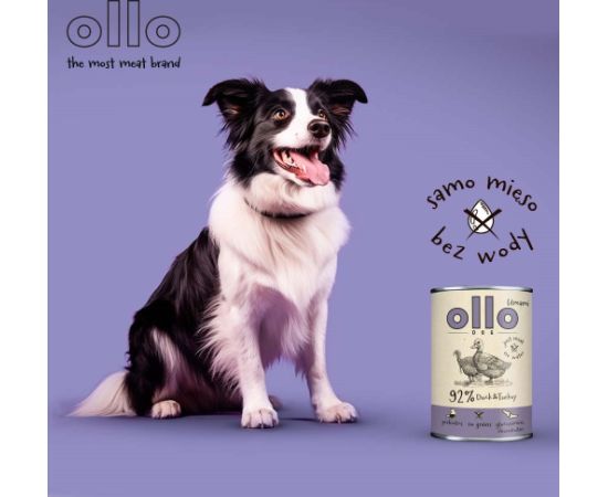 OLLO Umami Duck and turkey - wet dog food - 850g Suņu barība