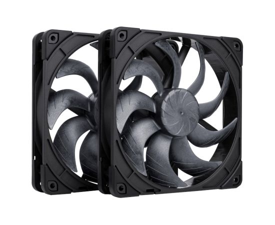 Wentylator NOCTUA 140mm NF-A14x25 G2 PWM Sx2 PP chromax black Korpusu dzesēšana