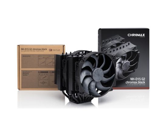 Chłodzenie CPU NOCTUA NH-D15 G2 chromax black Охлаждение процессора