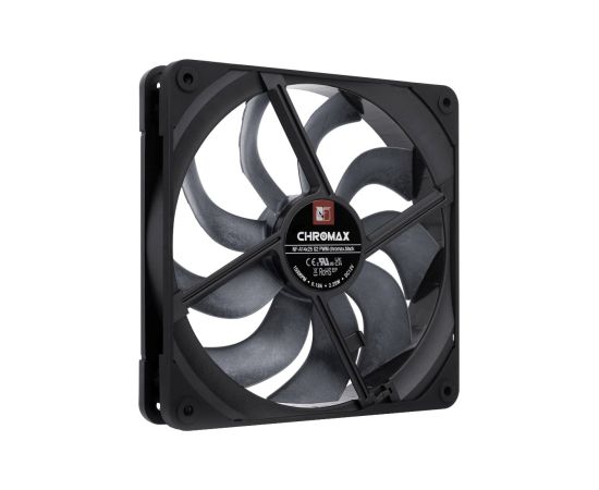 Wentylator NOCTUA 140mm NF-A14x25 G2 PWM chromax black Korpusu dzesēšana