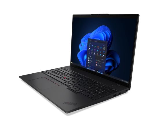 Lenovo ThinkPad L16 Gen 2 Core™ Ultra 5 225U 512GB SSD 16GB 16" WUXGA (1920x1200) WIN11 Pro IR Webcam BLACK Backlit Keyboard FP Reader. 1 Year Warranty / 21SA002SUS Portatīvie datori