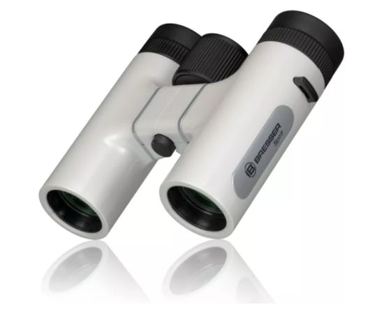 BRESSER Spirit Compact Roof binoklis 6x24 balts Бинокли